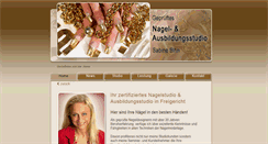 Desktop Screenshot of freigericht-nagelstudio.de